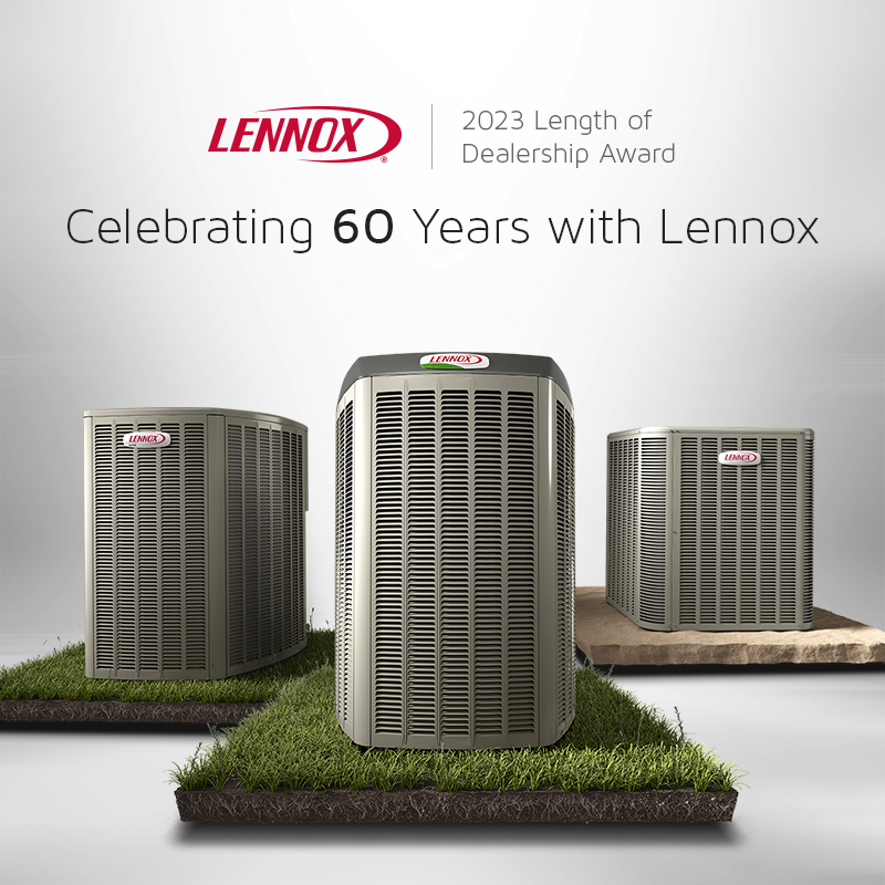 Milestone Award 60 Lennox Premier Dealer Logo